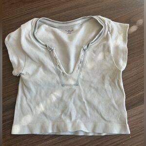 out from under crop tee